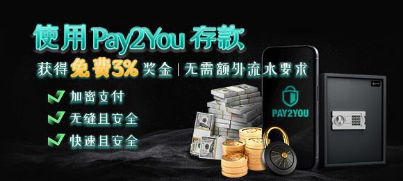 使用 Pay2You 存款